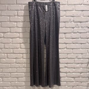 Ungaro Pewter Dark Gray Sandra Sequin Pants NWT